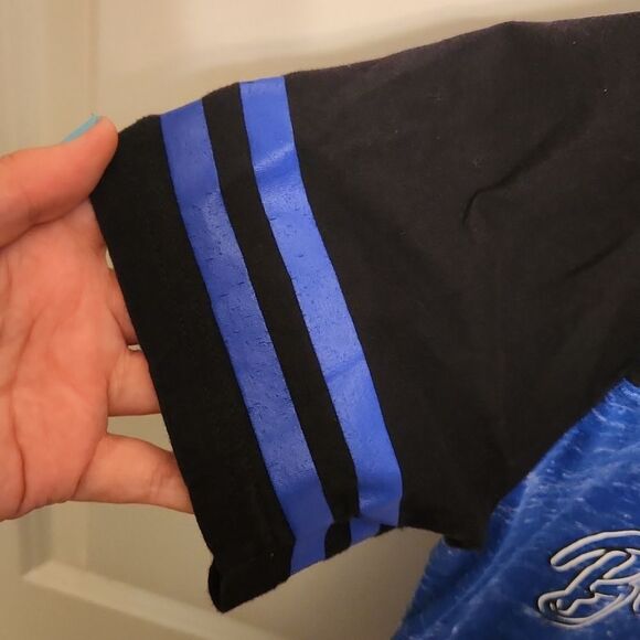 Duke Blue Devils ACC Women's Shortsleeve Blue & Black Shirt Size S - Picture 4 of 5